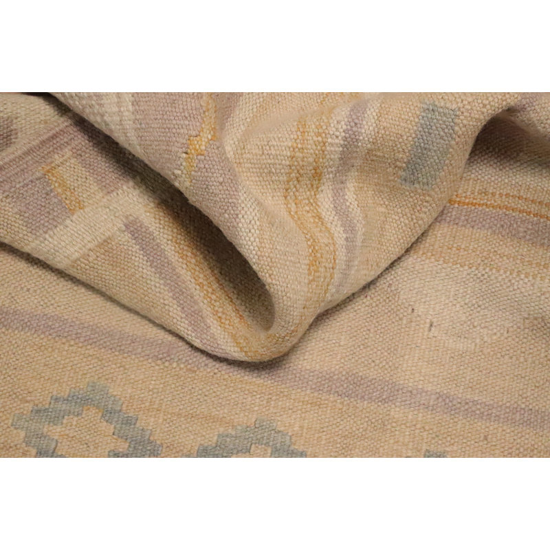 Tapis de couloir géométrique Kilim