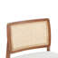 [Ensemble de 2] Méridienne beige moderne avec dossier tissé (table non incluse)
