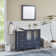 Arroyos 42'' Single Bathroom Vanity with Ceramic Top with Mirror