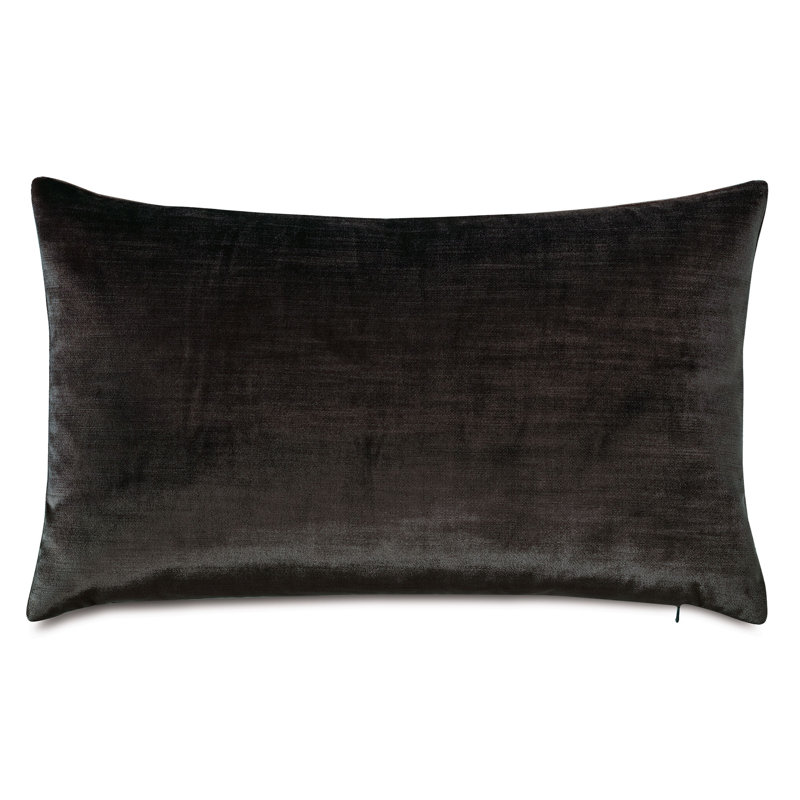 Antiquity Reversible Throw Pillow, Black