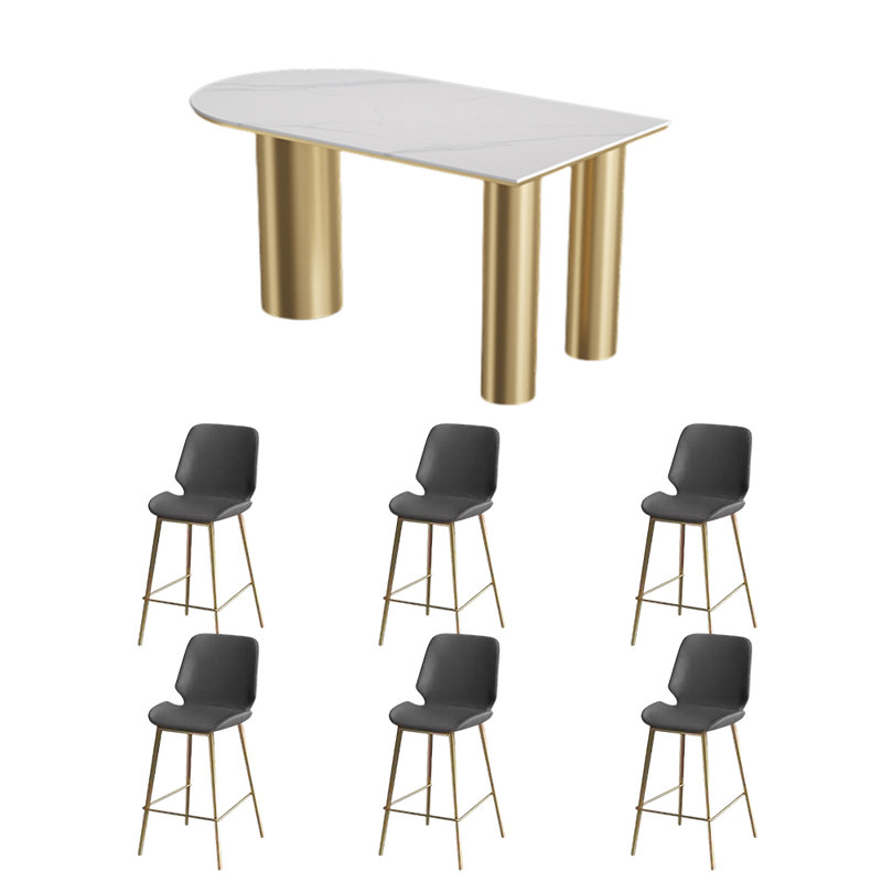Elem, 39.3"H x 70.8"L x 21.6"W, Golden, Gray