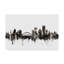 « rochester new york horizon black white », impression sur toile tendue-697126592