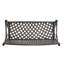 Banc en fonte d'aluminium antique pour l'extérieur
