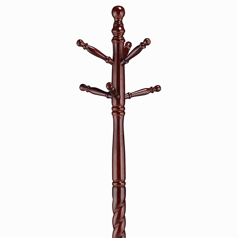 Portemanteau avec poteau torsadé