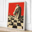 Knight's Gambit Geometric - Wrapped Canvas-1421082168-1421082175