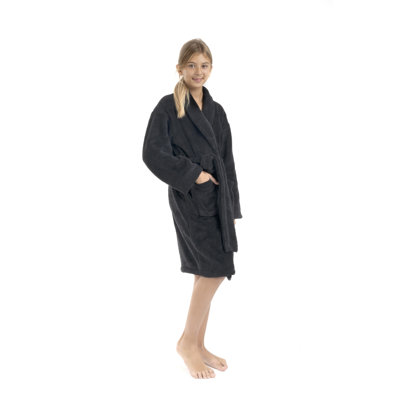 Peignoir en molleton pour enfants châle en molleton pour enfants