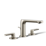 Avid Widespread Bathroom Sink Faucet With Drain Assembly