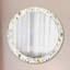 Huldar Glass Flat Wall Mirror