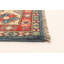 Tapis bleu foncé en laine noué à la main Gazest 5 pi 9 po x 20 pi 5 po
