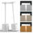 5000mAh Rechargeable Cordless Desk Lamp 13 In. Table Lamp 3 Colors 2-Pack Battery Operated Bedside Lamp-1201176587