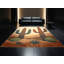 Tapis moelleux et moelleux au look rustique et moderne à motif de cactus brun et beige-248898145