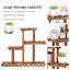 Breege Wood Weather Resistant Plant Stand