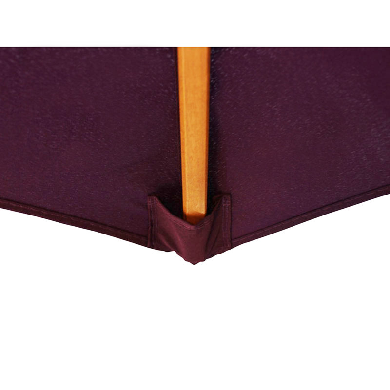Sasha 635cm Market Parasol, Purple