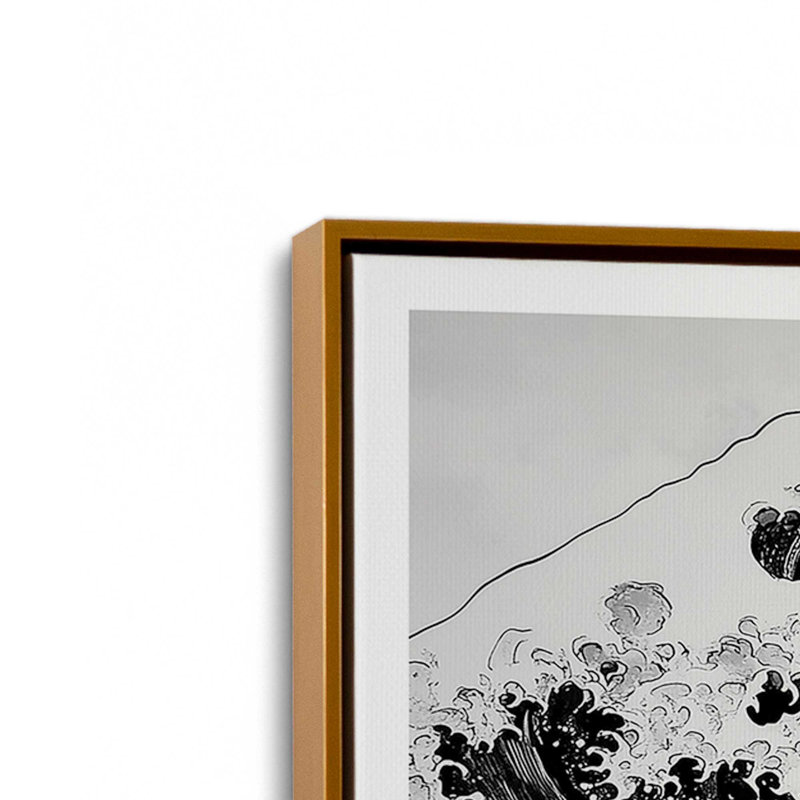 «Blackwater Rise», reproduction sur toile dans un cadre, H 12,75 po x l 8,75 po, Érable américain
