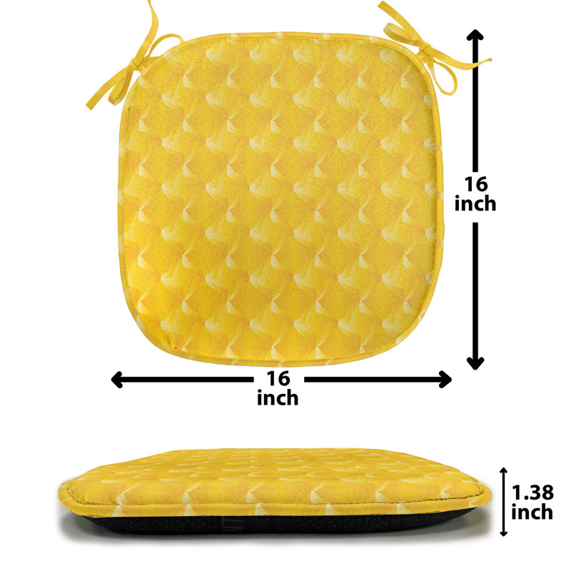 Outdoor 16'' Dining Chair Seat Cushion