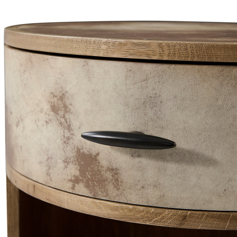 1 - Drawer Solid Wood Nightstand