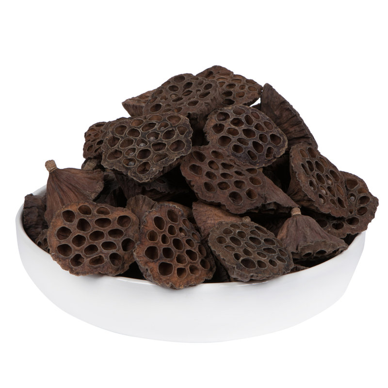 Vickerman Natural Botanicals 2.4"-3.2" Lotus Pod, Medium. Includes 75 pieces per Pack.