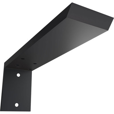 Support dissimulé en acier robuste avec plaque arrière