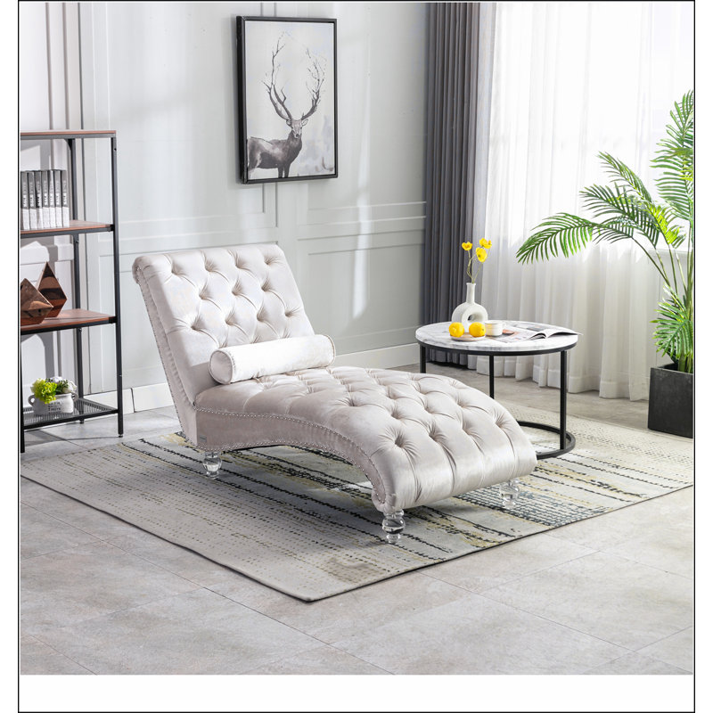 Méridienne Velvet, Beige