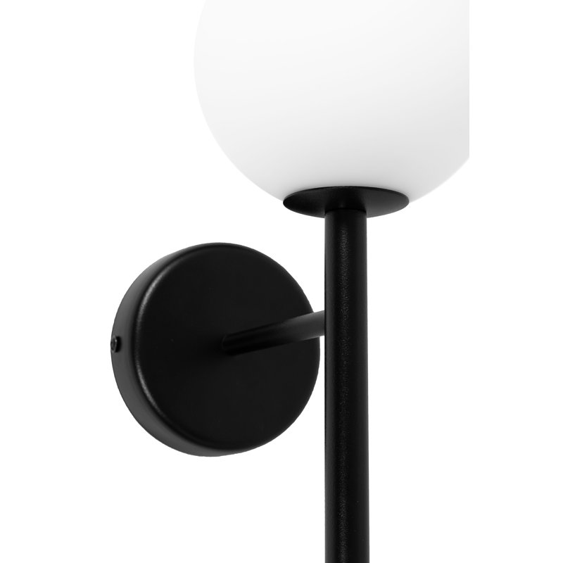 Rashard Armed Sconce, Black