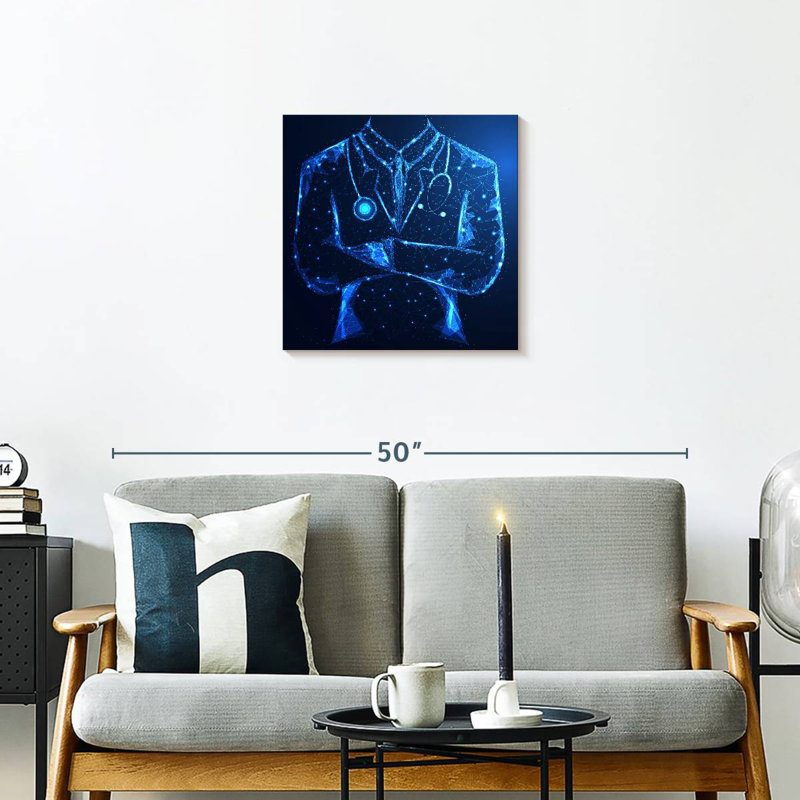 Digital Doctor, 20" H x 20" W