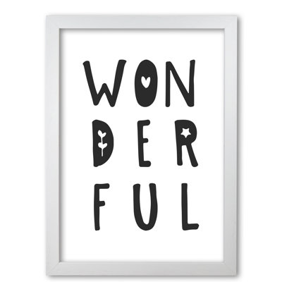 Wonderful - Print