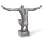 Outstretched Arms Sculpture, Aluminum, Small
