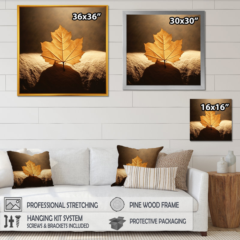 Feuille de bronze dévoilée sur toile, H 24 po x l 24 po x P 1 po, Toile tendue