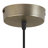 Virna 11.8"W 1-Light Glass and Metal Pendant
