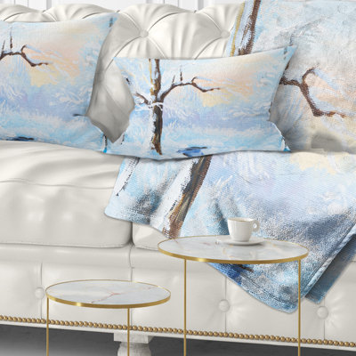 Landscape Reversible Throw Pillow