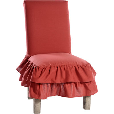 Cotton Box Cushion Dining Chair Slipcover