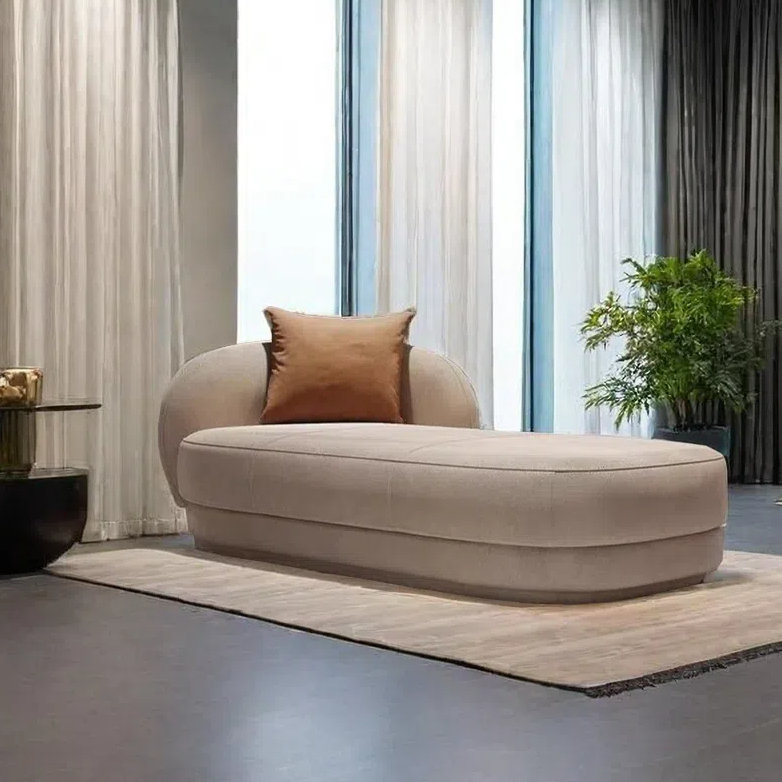 Chaise longue décontractée, créative, moderne et minimaliste, Orienté à gauche (vu de face)