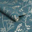 Floral Metallic Wallpaper Double Roll-2122628961