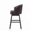Tabouret de bar pivotant à 360 degrés