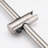 Shower System With 10" Large Rain Head & Handheld - Construction Brushed Nickel Dual Kit Relaxing Experience