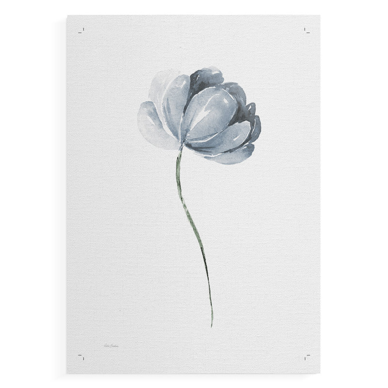 Tulipe I - Impression sur toile seulement - NON-CADRE, H 27 po x l 18 po