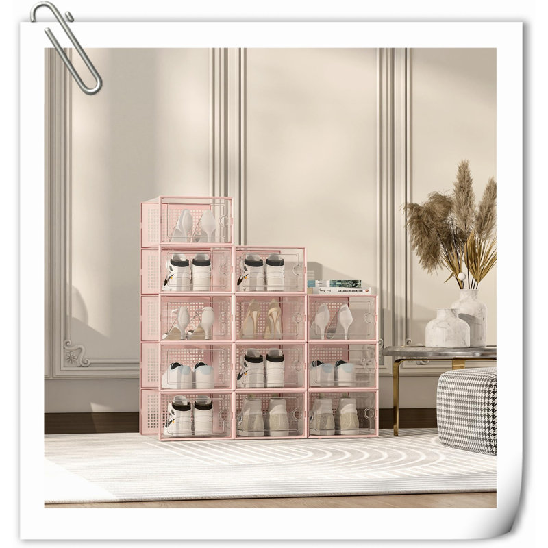 Bac en plastique Rebrilliant, Rose