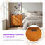 3-Drawer End Table with Charging Station, Bedside Table with Solid Wood Legs