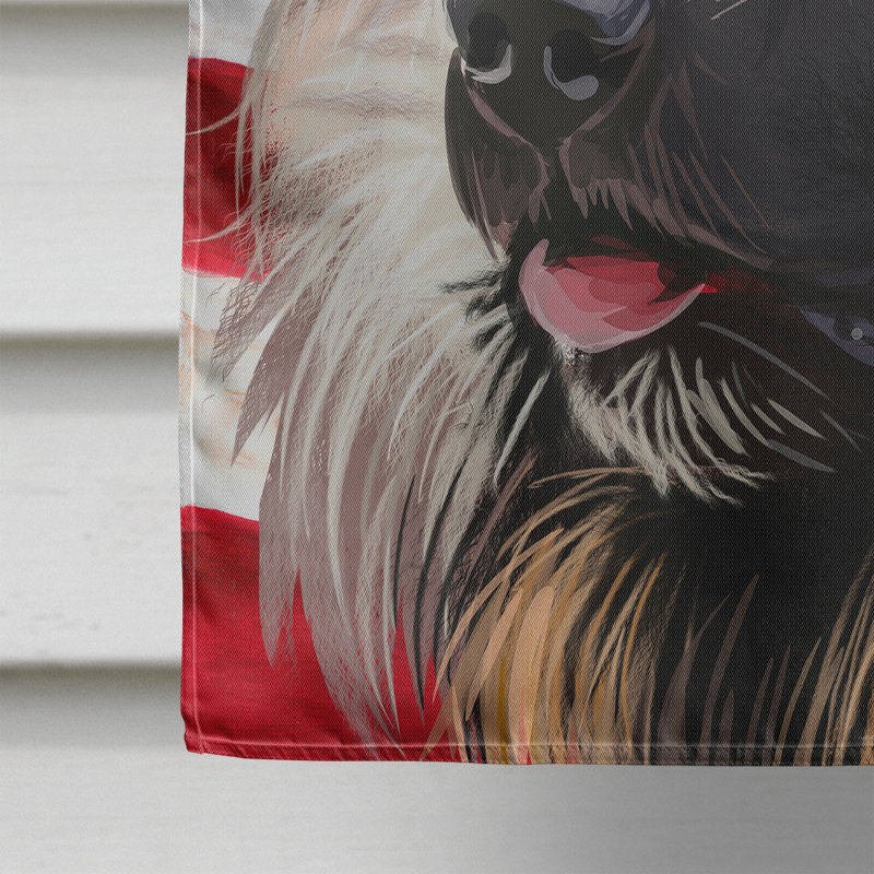 Polyester à 2 côtés 28 x 40 po drapeau maison, Berger yougoslave de Charplanina
