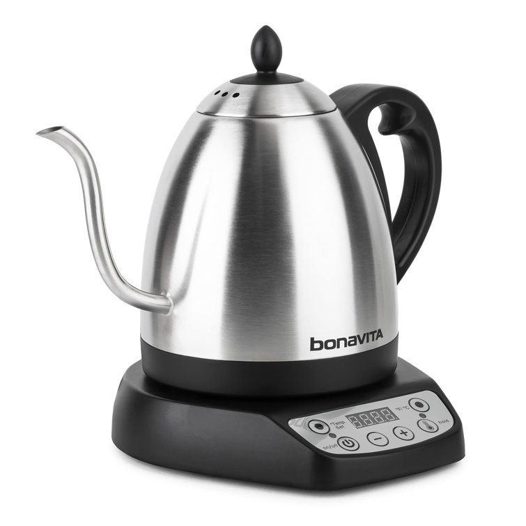 Bodum Bistro Variable Temp Gooseneck Stainless Steel Electric Water Kettle