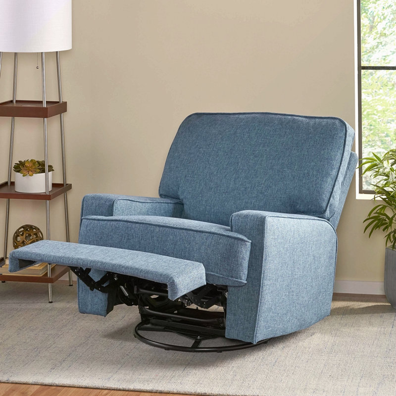 Fauteuil inclinable manuel de 36 po de largeur, Marine