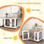 Meuble de caisse pour chien Pawhut