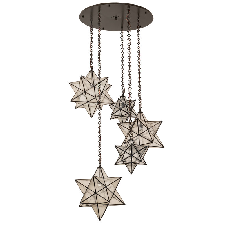 Moravian Star 5 - Light Pendant