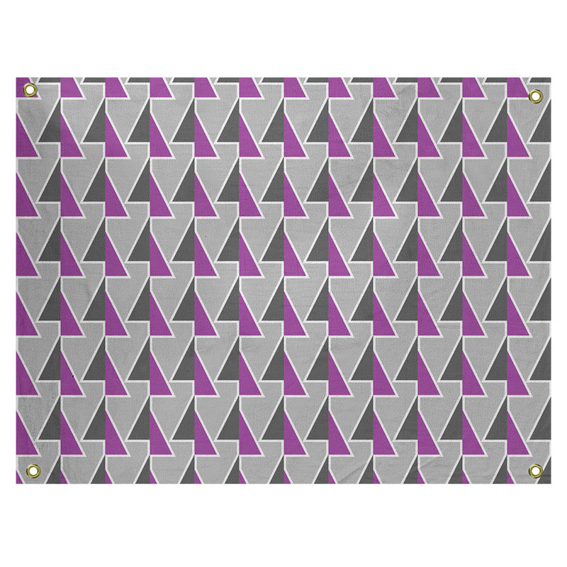 Tapisserie, H 59 po x l 80 po, Violet