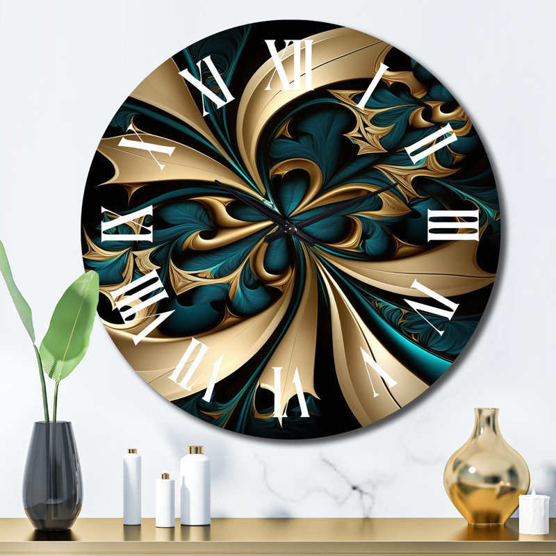 Kalanchoe - Fractals Wall Clock, Large