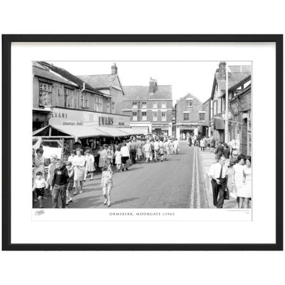 Ormskirk, Moorgate C1965 - Single Picture Frame Print