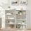 8 - Layer Display Bookshelf For Cd And Audio, Multifunctional Kitchen, Adjustable Shelving, Detachable Design, Construction, 25 Lbs Shelf Load Bearing Storage Tower With Shelves, Home Decor, Made Of