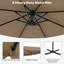 Parasol suspendu en porte-à-faux 10 pi-1865110372