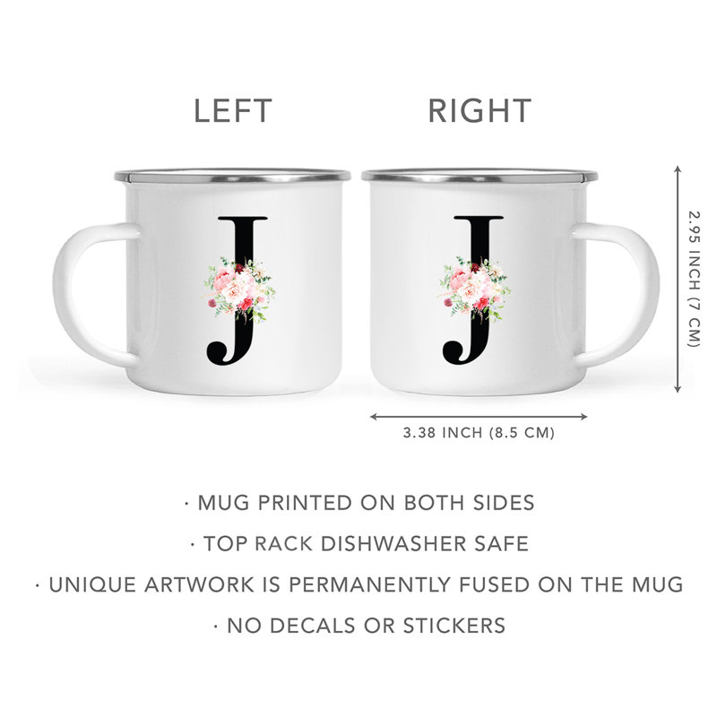 Stainless Steel Camping Mug, J