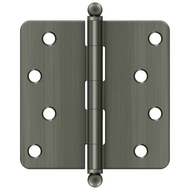 Steel Hinge, Brushed Nickel